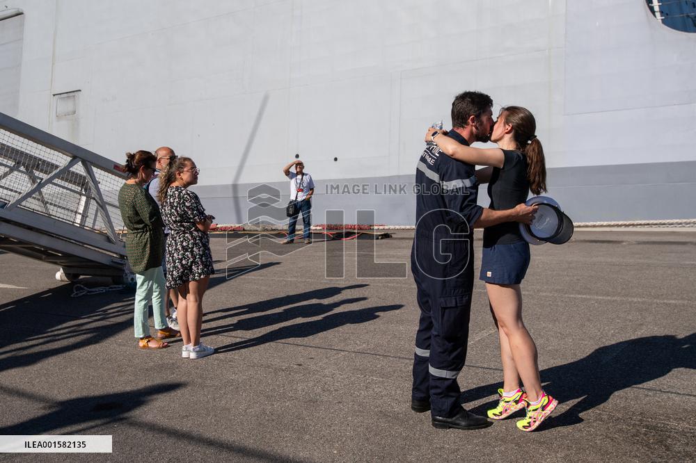 Arrival Of The Multi-Mission Frigate LORRAINE - Toulon
