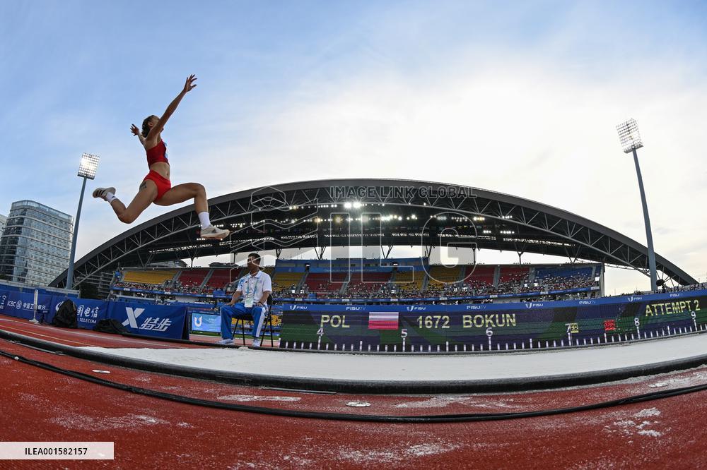 (Chengdu Universiade)CHINA-CHENGDU-WORLD UNIVERSITY GAMES-ATHLETICS(CN)