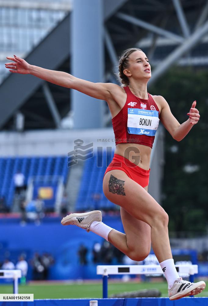(Chengdu Universiade)CHINA-CHENGDU-WORLD UNIVERSITY GAMES-ATHLETICS(CN)