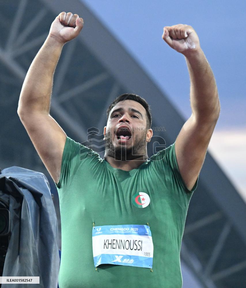 (Chengdu Universiade)CHINA-CHENGDU-WORLD UNIVERSITY GAMES-ATHLETICS (CN)