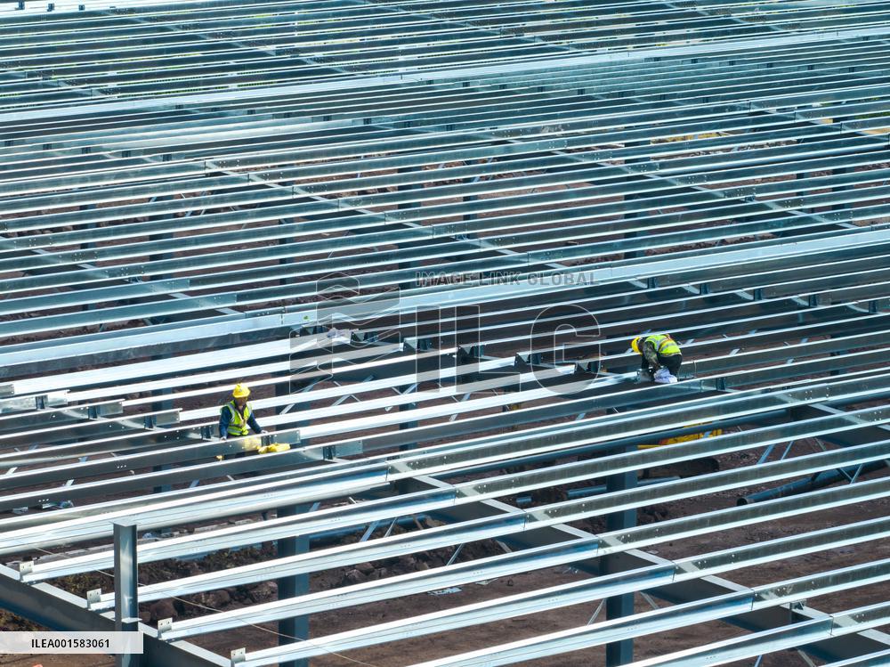 Smart Inverter Project Construction in Lianyungang, China
