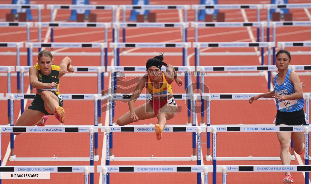 (Chengdu Universiade)CHINA-CHENGDU-WORLD UNIVERSITY GAMES-ATHLETICS(CN)