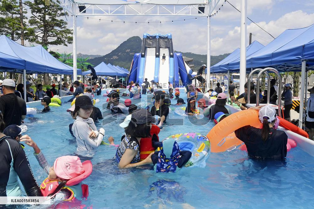 Summer heat in S. Korea