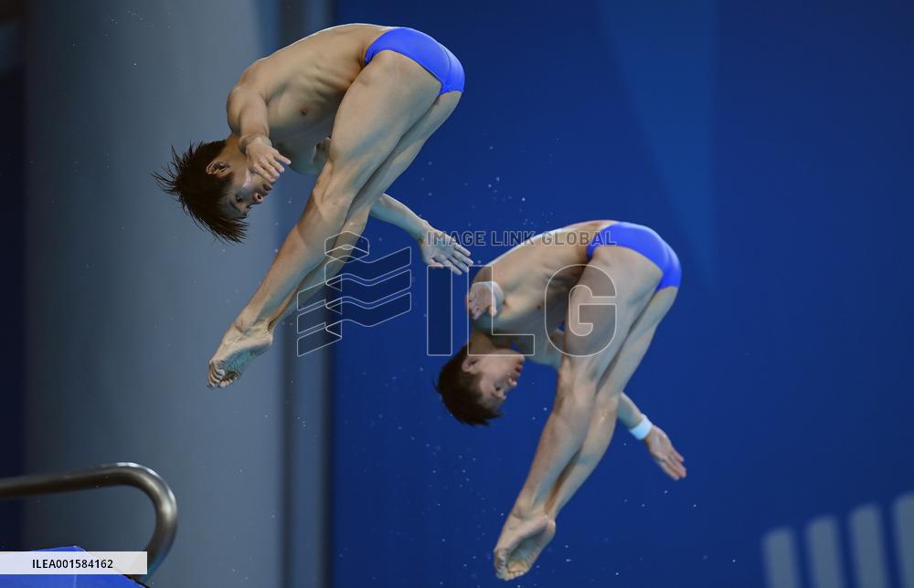 (Chengdu Universiade)CHINA-CHENGDU-WORLD UNIVERSITY GAMES-DIVING (CN)