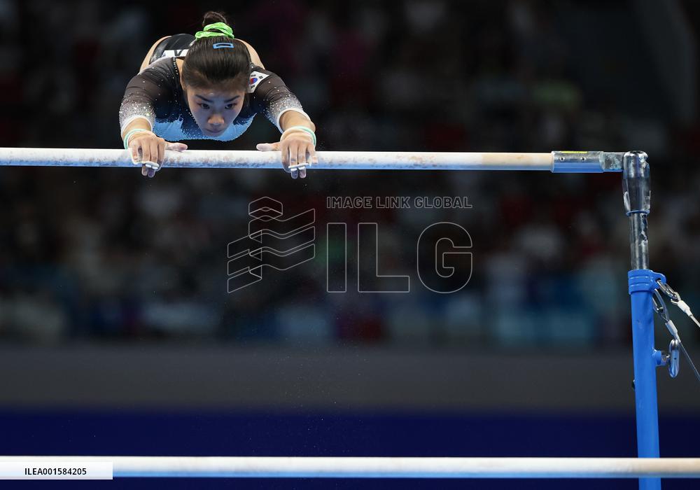 (Chengdu Universiade)CHINA-CHENGDU-WORLD UNIVERSITY GAMES-ARTISTIC GYMNASTICS (CN)