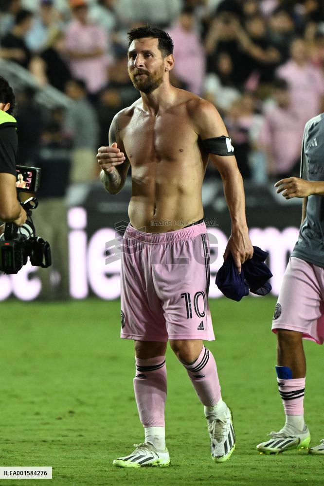 Leagues Cup - Celebs At Inter Miami CF v Orlando City - Fort Lauderdale