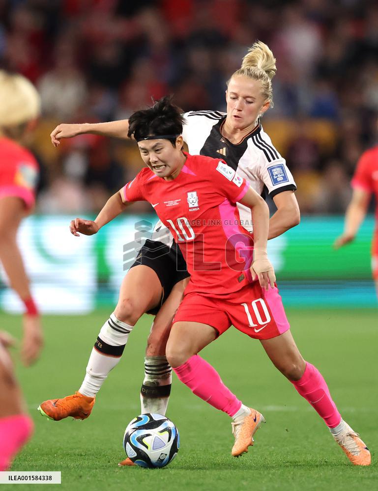 (SP)AUSTRALIA-BRISBANE-2023 FIFA WOMEN'S WORLD CUP-GROUP H-KOR VS GER