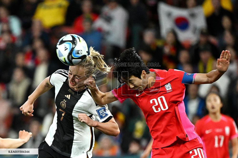 (SP)AUSTRALIA-BRISBANE-2023 FIFA WOMEN'S WORLD CUP-GROUP H-KOR VS GER