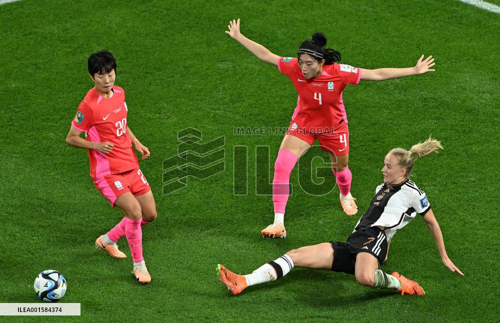 (SP)AUSTRALIA-BRISBANE-2023 FIFA WOMEN'S WORLD CUP-GROUP H-KOR VS GER