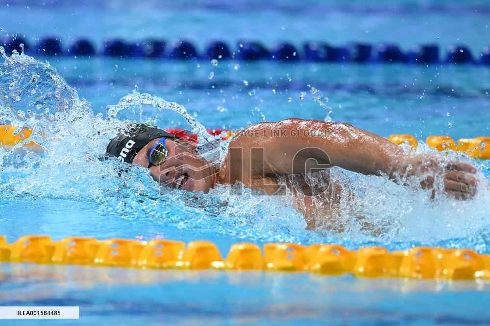 (Chengdu Universiade)CHINA-CHENGDU-WORLD UNIVERSITY GAMES-SWIMMING (CN)