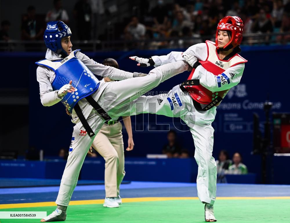 (Chengdu Universiade)CHINA-CHENGDU-WORLD UNIVERSITY GAMES-TAEKWONDO (CN)