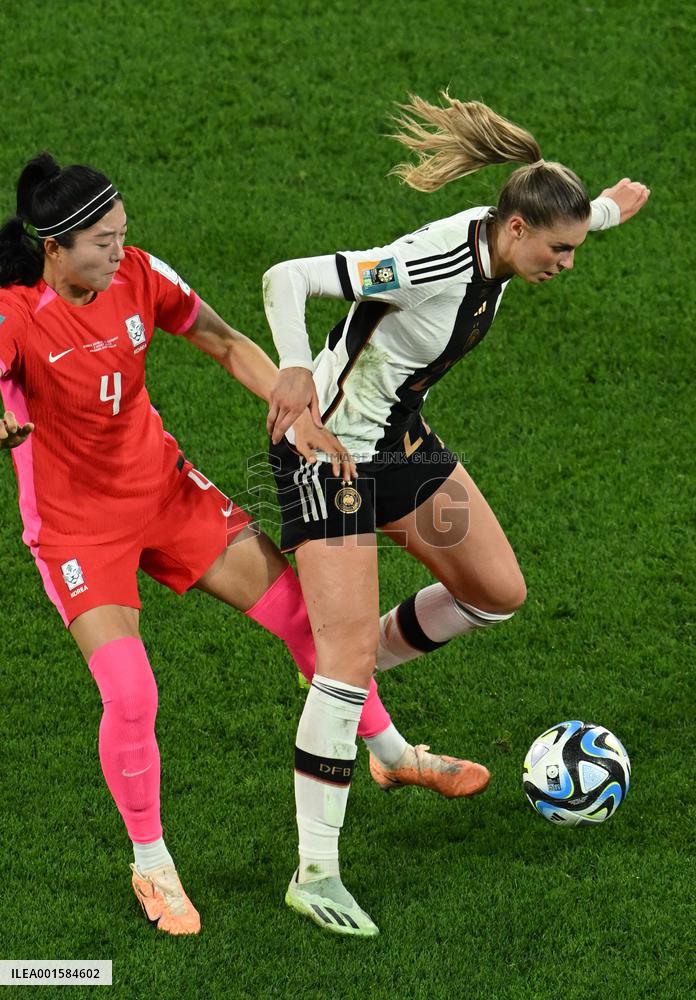 (SP)AUSTRALIA-BRISBANE-2023 FIFA WOMEN'S WORLD CUP-GROUP H-KOR VS GER