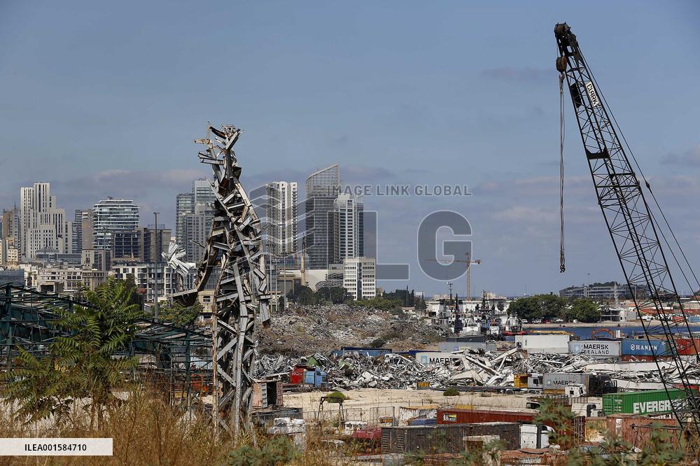 LEBANON-BEIRUT-PORT BLAST-THIRD ANNIVERSARY