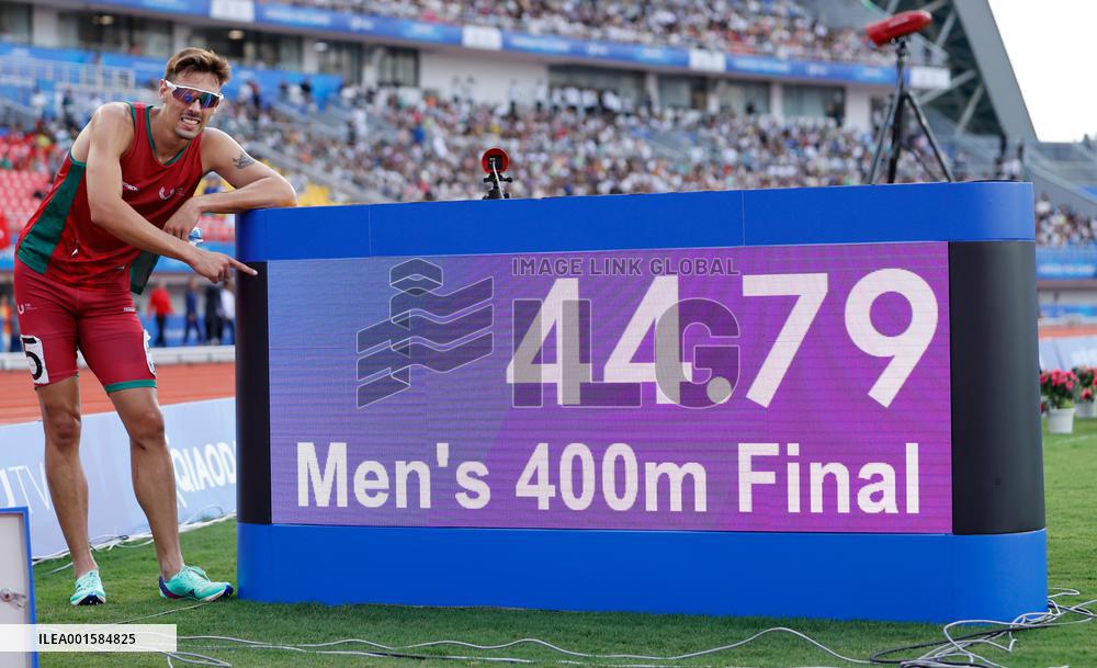 (Chengdu Universiade)CHINA-CHENGDU-WORLD UNIVERSITY GAMES-ATHLETICS (CN)