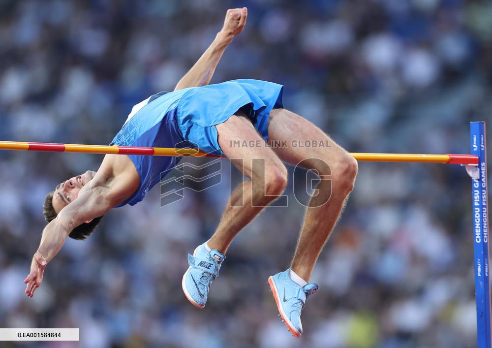 (Chengdu Universiade)CHINA-CHENGDU-WORLD UNIVERSITY GAMES-ATHLETICS (CN)