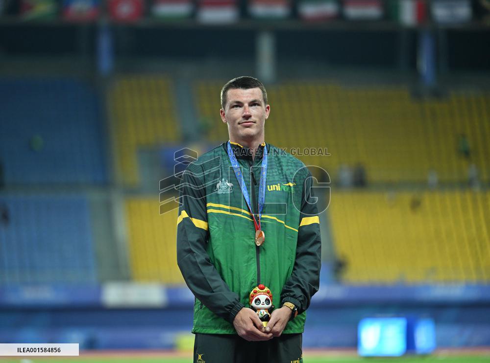 (Chengdu Universiade)CHINA-CHENGDU-WORLD UNIVERSITY GAMES-ATHLETCS (CN)