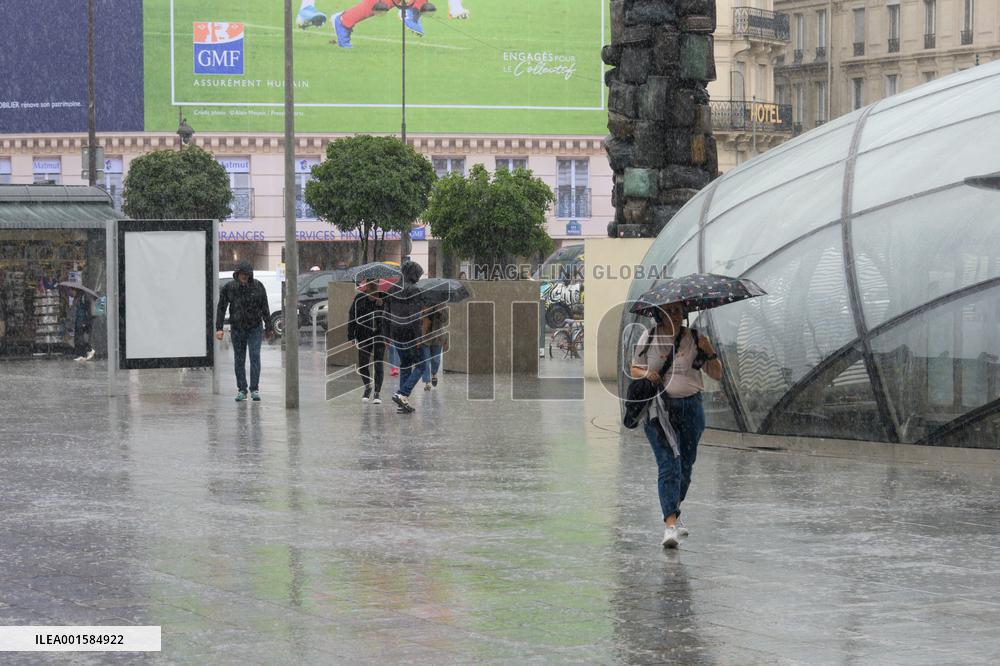 Rain Record In Paris For The End Of July