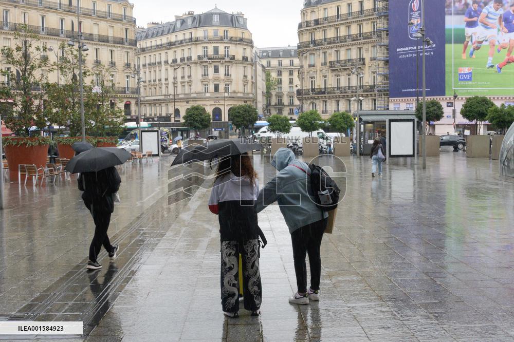 Rain Record In Paris For The End Of July