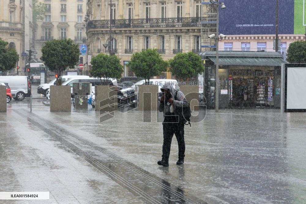 Rain Record In Paris For The End Of July