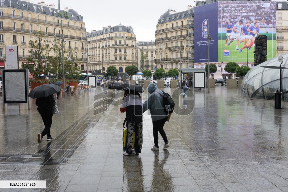 Rain Record In Paris For The End Of July