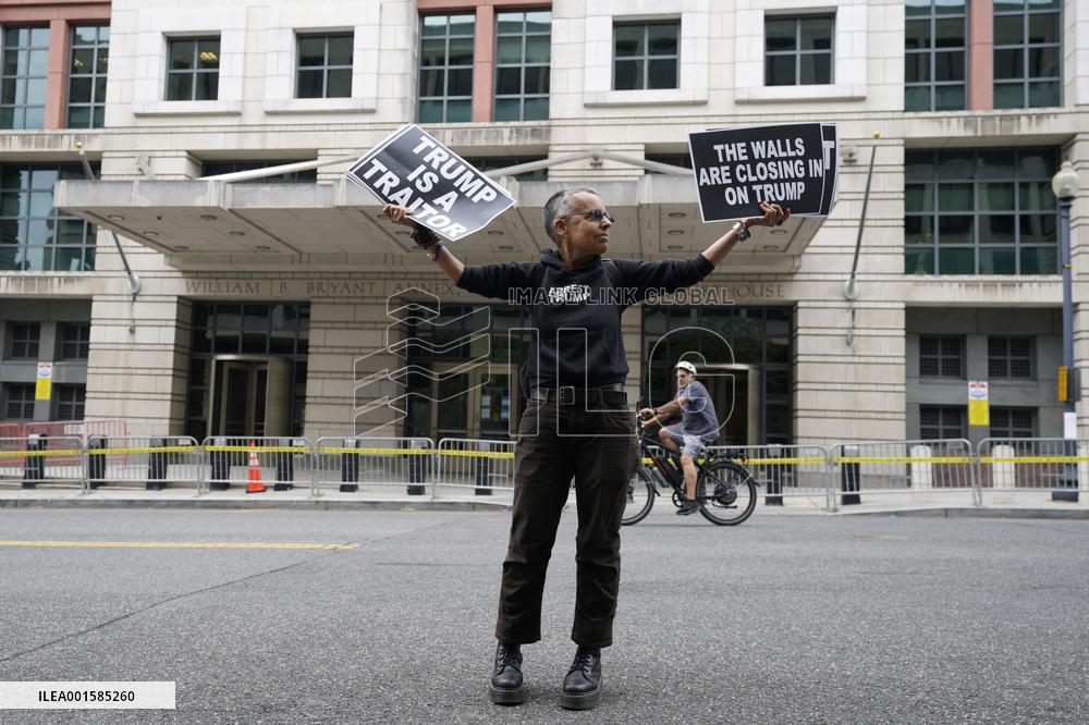 Donald Trump in a federal court - Washington