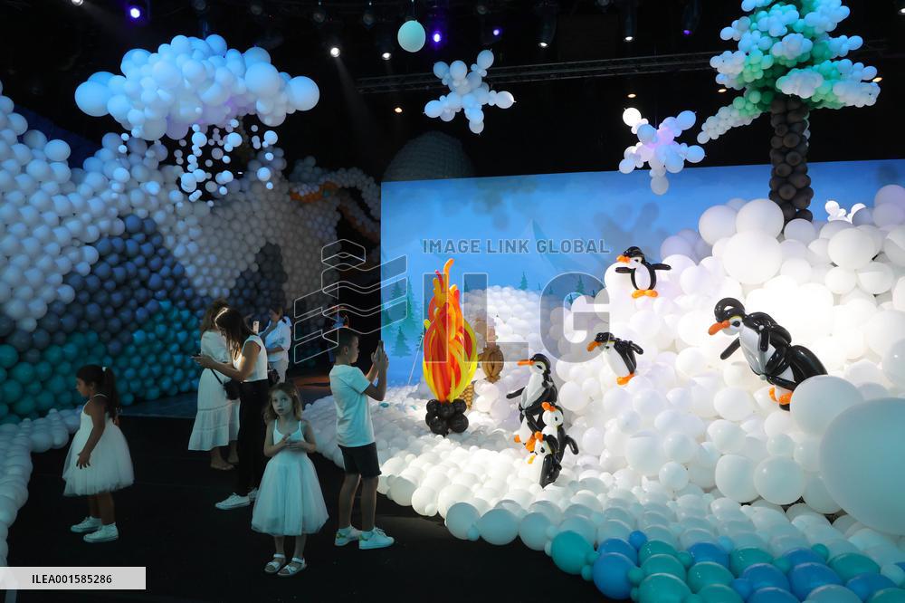 ISRAEL-TEL AVIV-BALLOON EXHIBITION