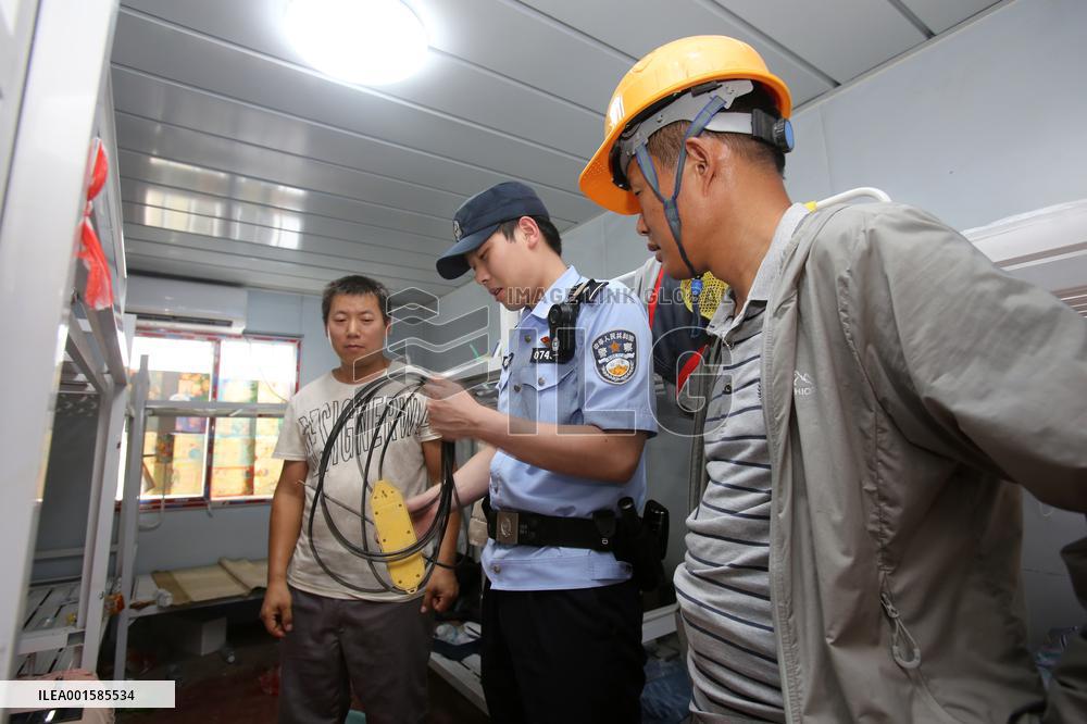 Police Patrol For Safety in Lianyungang, China