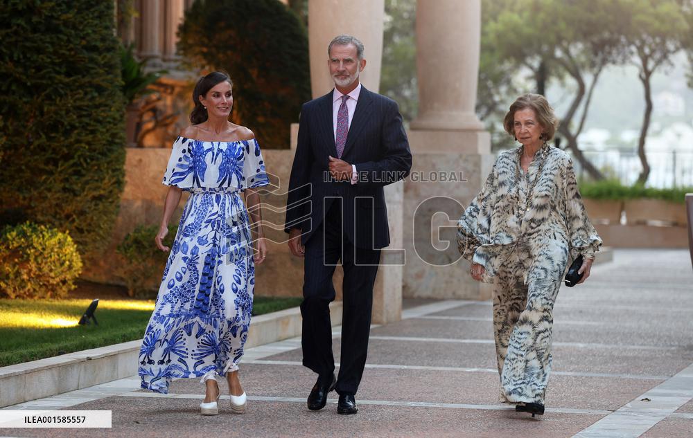 Royals Host Dinner For Authorities - Palma De Mallorca