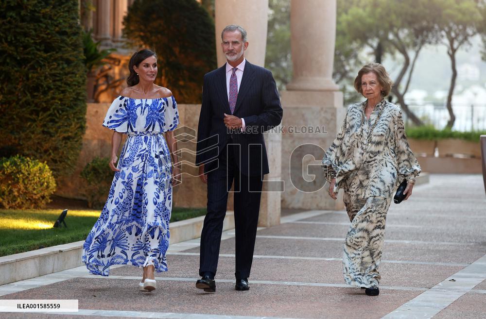 Royals Host Dinner For Authorities - Palma De Mallorca