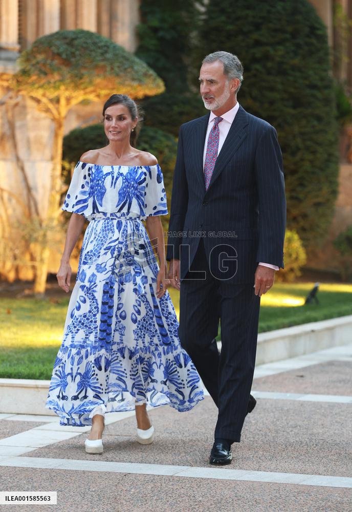 Royals Host Dinner For Authorities - Palma De Mallorca