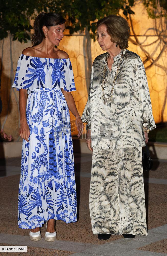 Royals Host Dinner For Authorities - Palma De Mallorca