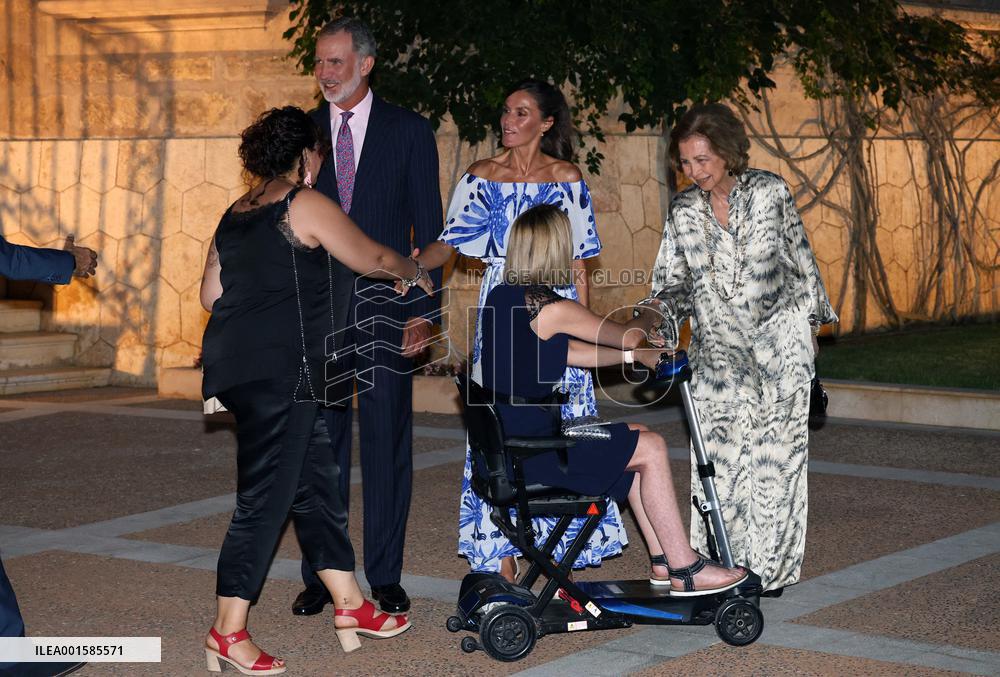Royals Host Dinner For Authorities - Palma De Mallorca