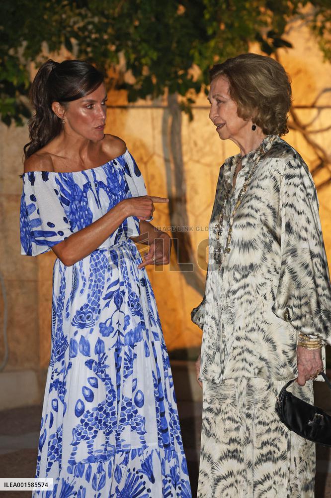 Royals Host Dinner For Authorities - Palma De Mallorca