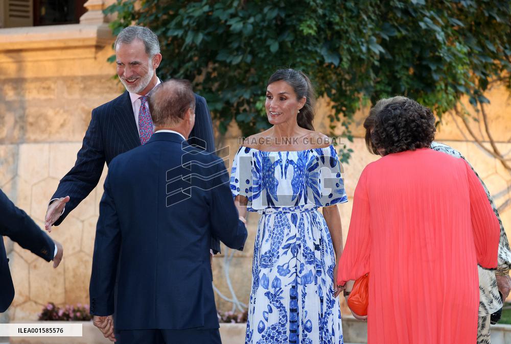 Royals Host Dinner For Authorities - Palma De Mallorca