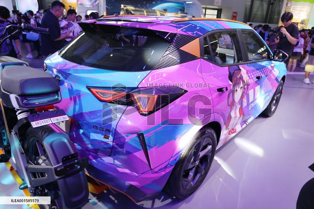 GAC Trumpchi Booth at 2023 ChinaJoy in Shanghai, China