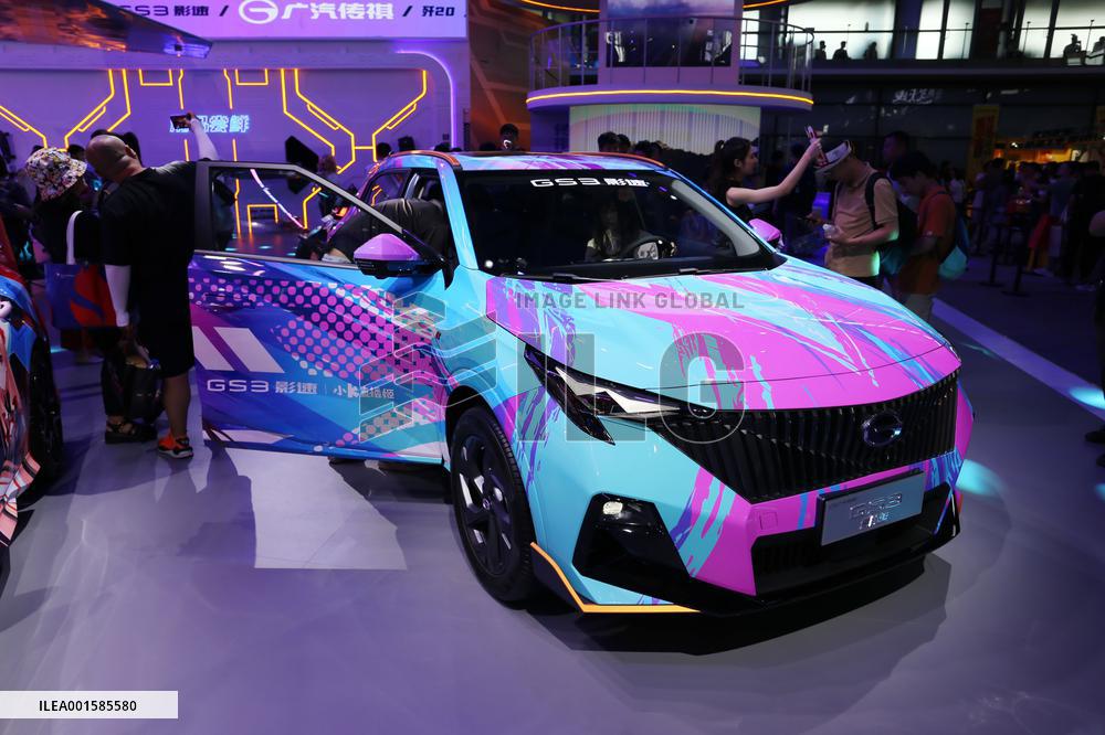 GAC Trumpchi Booth at 2023 ChinaJoy in Shanghai, China