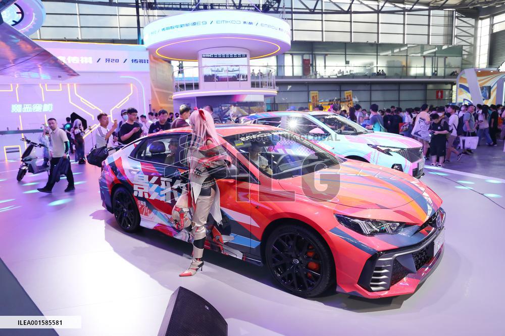GAC Trumpchi Booth at 2023 ChinaJoy in Shanghai, China