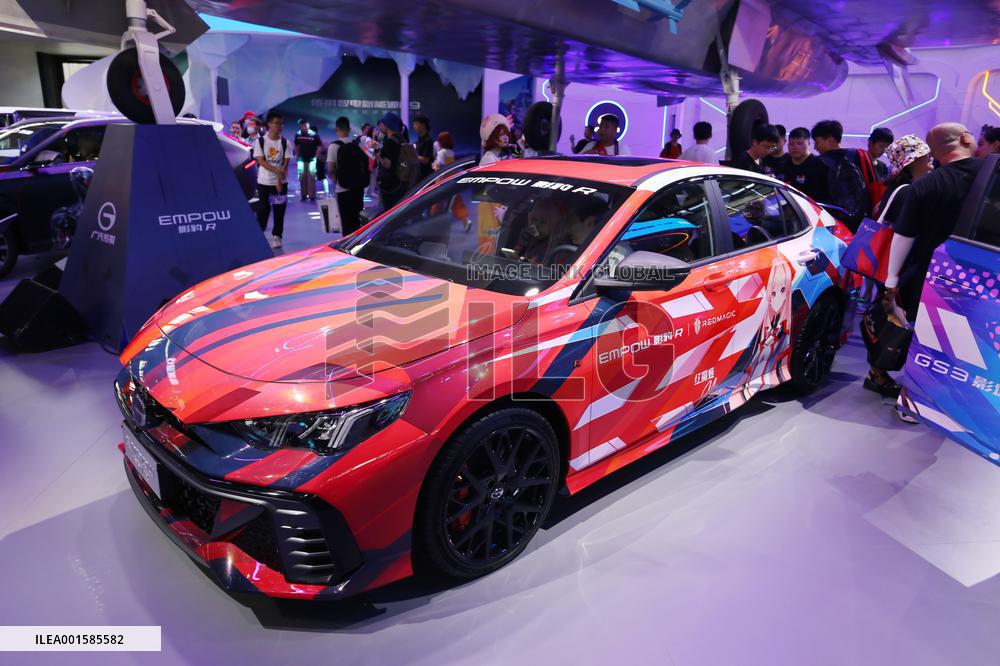 GAC Trumpchi Booth at 2023 ChinaJoy in Shanghai, China