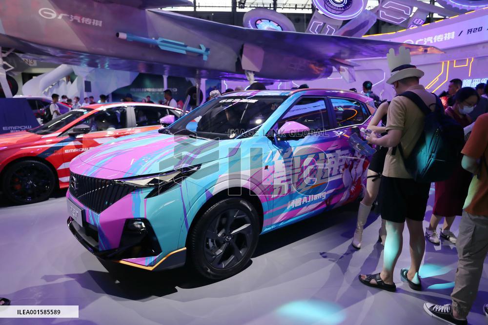 GAC Trumpchi Booth at 2023 ChinaJoy in Shanghai, China