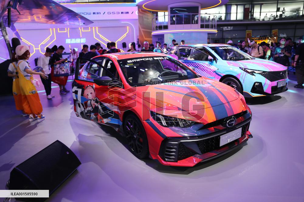 GAC Trumpchi Booth at 2023 ChinaJoy in Shanghai, China