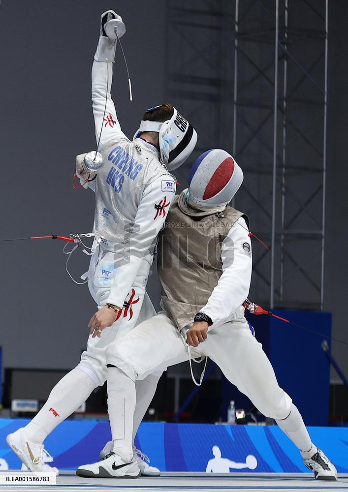 (Chengdu Universiade)CHINA-CHENGDU-WORLD UNIVERSITY GAMES-FENCING (CN)