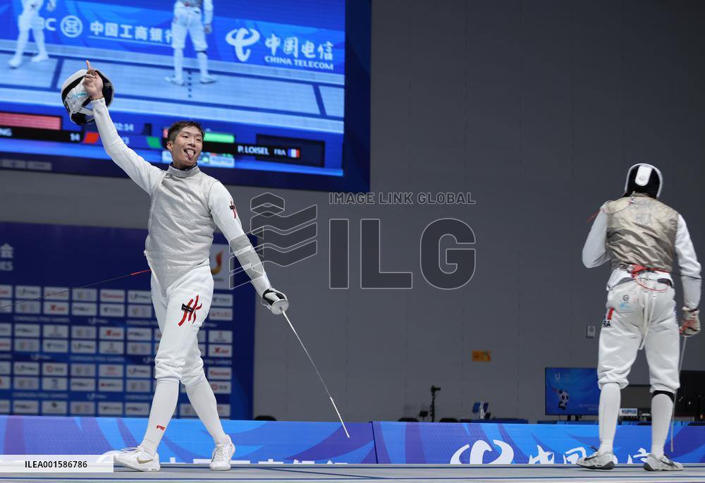 (Chengdu Universiade)CHINA-CHENGDU-WORLD UNIVERSITY GAMES-FENCING (CN)