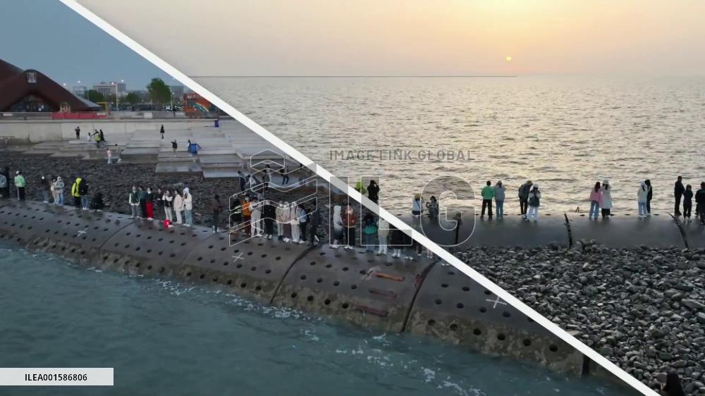 Creative seaside activities boost tourism in China's Tianjin