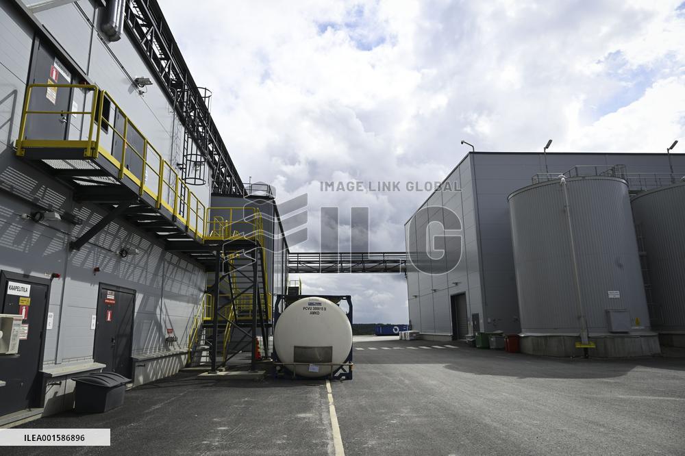 Terrafame mine in Sotkamo