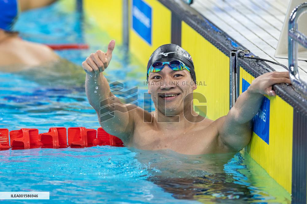 (Chengdu Universiade)CHINA-CHENGDU-WORLD UNIVERSITY GAMES-SWIMMING (CN)