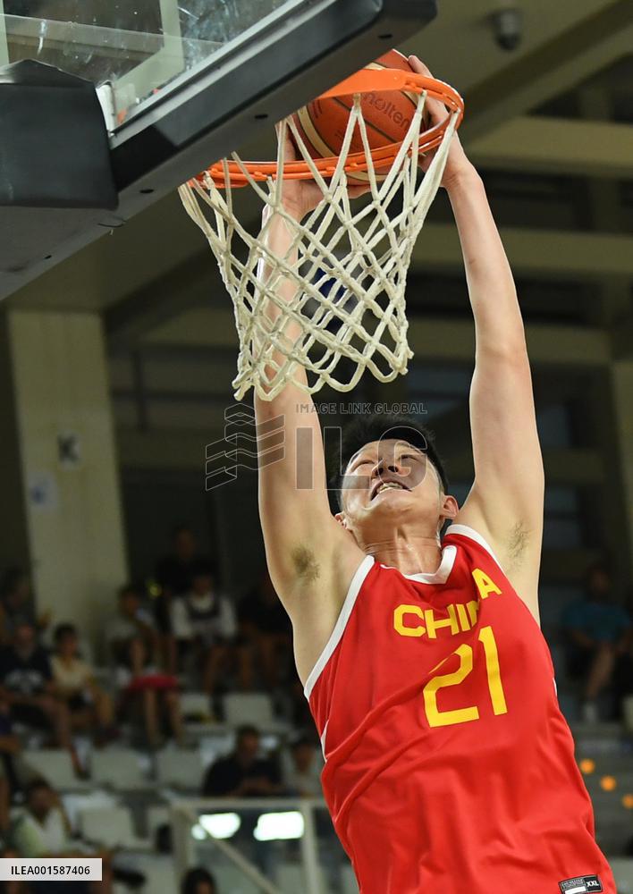 (SP)ITALY-TRENTO-BASKETBALL-TRENTINO CUP-CHINA VS CAPE VERDE