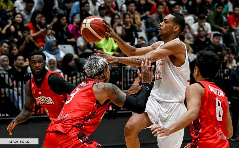 (SP)INDONESIA-JAKARTA-BASKETBALL-INVITATIONAL-IDN VS UAE