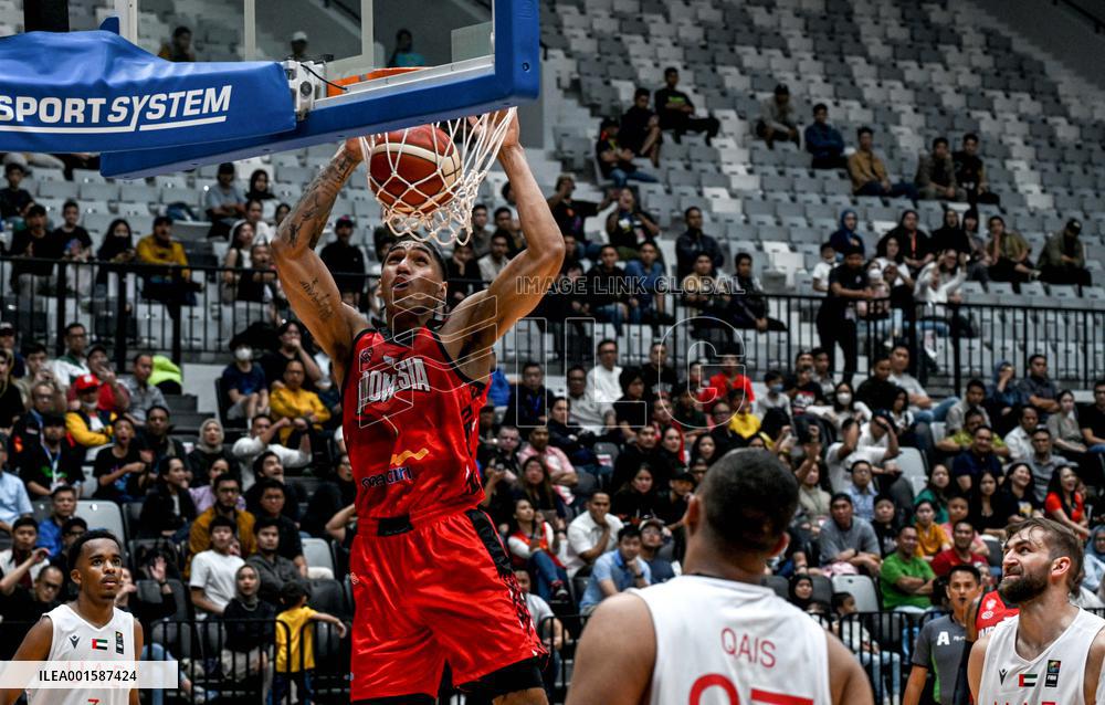 (SP)INDONESIA-JAKARTA-BASKETBALL-INVITATIONAL-IDN VS UAE