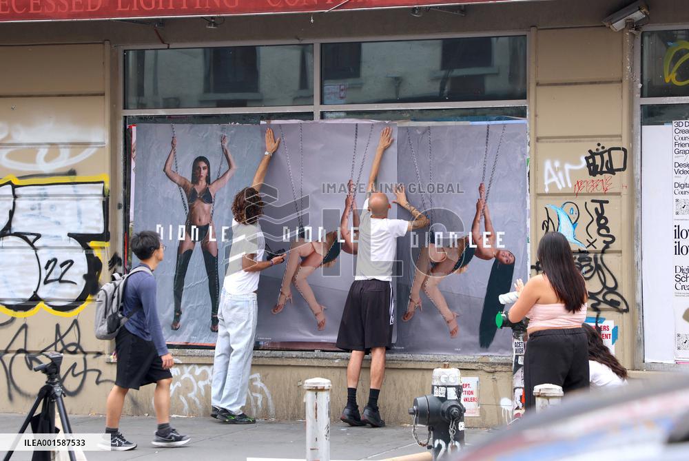 Lourdes Leon Advertising Billboard - NYC