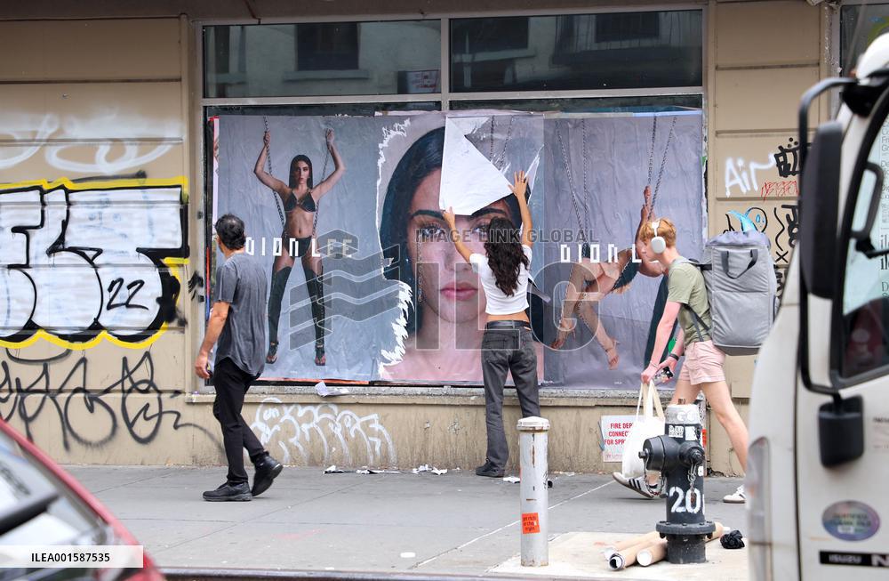 Lourdes Leon Advertising Billboard - NYC